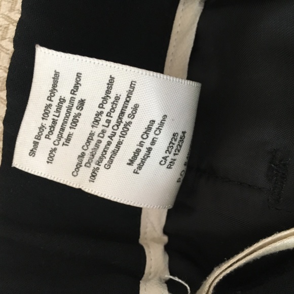 Aritzia Wilfred darontal cropped Japanese crepe pant black - Picture 6 of 8